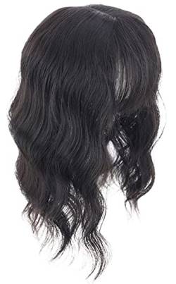 Frauenperücken kurzes lockiges Haar, um die Oberseite des Kopfes zu füllen und den Haaransatz zu bedecken. Hochtemperatur-Seidenfrisur Modedekoration (Color : 6, Size : 1) von EkeNoz