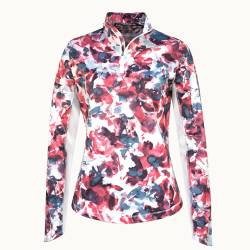 Callaway BRUSHED FLORAL PRINTED SUN Protection Top Damen von Ekomi