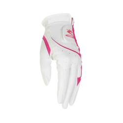 Cobra MicroGrip lex Golfhandschuh Damen weiß/pink von Ekomi