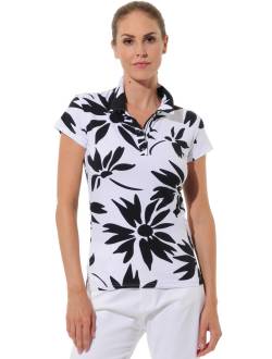 MDC DAISIES PRINT GOLF POLOSHIRT Damen von Ekomi