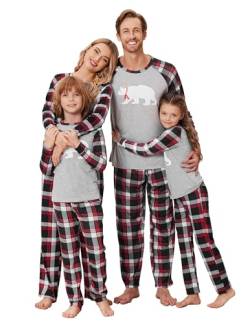 Ekouaer Weihnachts Schlafanzug Christmas Pyjama Familie Weihnachten Pyjamas Christmas Pyjama Family Set von Ekouaer