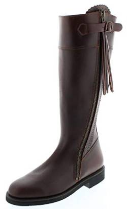 El Estribo Unisex Stiefel 1232 Castana Lederstiefel Reitstiefel Braun 42 EU von El Estribo