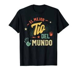 El Mejor Tio Del Mundo Tio mit amerikanischer Flagge für Herren T-Shirt von El Mejor Family Del Mundo Tee Clothing