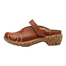 El Naturalista Damen Clogs Yggdrasil, Frauen Slipper,Wechselfußbett,Slip on,Freizeitschuhe,Plateau-Sohle,Schlupfschuhe,Mules,Wood,37 EU / 4 UK von El Naturalista