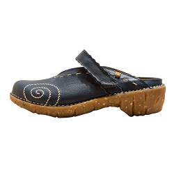 El Naturalista Damen Clogs Yggdrasil, Frauen Slipper,Wechselfußbett,schluepfschuhe,Slides,Slip-ons,Backless Slipper,Mules,Ocean,37 EU / 4 UK von El Naturalista