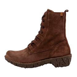 El Naturalista Damen Combat Boots Yggdrasil, Frauen Stiefeletten,Wechselfußbett,Kurzstiefel,uebergangsschuhe,Chocolate,39 EU / 6 UK von El Naturalista