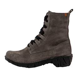 El Naturalista Damen Combat Boots Yggdrasil, Frauen Stiefeletten,Wechselfußbett,uebergangsstiefel,schnürstiefel,warm,Grafito,41 EU / 7.5 UK von El Naturalista