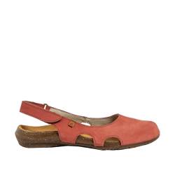 El Naturalista Damen Sling Ballerinas Wakataua, Frauen Flats,Slip-ons,Slingback,Leder,Ballerinen,Pumps,Halbschuhe,flach,FRAMBUESA,36 EU / 3.5 UK von El Naturalista