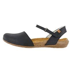 El Naturalista Damen geschlossene Sandalen Wakataua, Frauen Sandalen,Strandschuhe,Zehenschutz,Sommerschuhe,Freizeitschuhe,Black,37 EU / 4 UK von El Naturalista