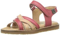 El Naturalista Jungen Mädchen E524 Vaquetilla Africa Slingback Sandalen, Rot (Geranio/Wood Geranio/Wood), 24 EU von El Naturalista