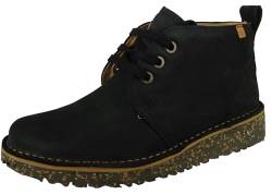 El Naturalista Unisex - Erwachsene Schnürstiefeletten FELSEN, Damen,Herren Stiefeletten,Wechselfußbett,uebergangsschuhe,Black,41 EU / 7 UK von El Naturalista