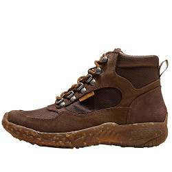 El Naturalista Unisex - Erwachsene Schnürstiefeletten GORBEA, Damen,Herren Stiefeletten,Wechselfußbett,uebergangsschuhe,Brown,41 EU / 7 UK von El Naturalista