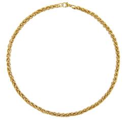 Elaine Firenze 11.4190C Halskette für Damen Gold 585 / 14K Zopfkette von Elaine Firenze