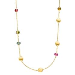 Elaine Firenze 221353-1C Damen-Collier mit Turmalinen 585 / 14 K Gold von Elaine Firenze