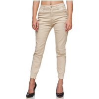 Elara Cargohose Elara Damen Cargo Hose Slim Fit Denim (1-tlg) von Elara