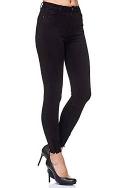 Elara Damen Jeans Chunkyrayan 4D433 Schwarz Berlin 40 (L) von Elara