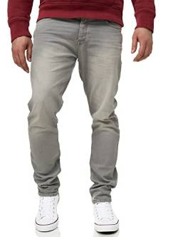 Elara Herren Jeans Slim Fit Hose Denim Stretch Chunkyrayan NEU 16533-Grau-33W / 32L von Elara