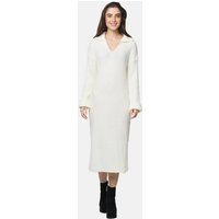 Elara Strickkleid Elara Damen Strickkleid Kragen (1-tlg) von Elara