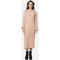 Elara Strickkleid Elara Damen Strickkleid Kragen (1-tlg) von Elara