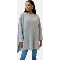 Elara Strickpullover Elara Damen Strickpullover Runderkragen (1-tlg) von Elara