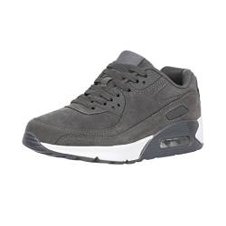 Trendige Unisex Sneaker Damen Herren Sport Laufschuhe Turnschuhe Chunkyrayan G20-W DK Grey 40 von Elara