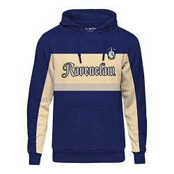 Harry Potter Hoodie mit Team Ravenclaw Block Motiv für Herren Damen Unisex Baumwolle blau - XXL von Elbenwald