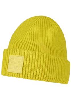 Elbsand Damen Beanie ESNora Strickmütze mit Logopatch 10012 00 Sulphur (266) von Elbsand