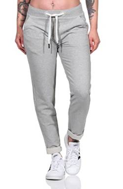 Elbsand Damen Jogginghose ESBrinja 70115 00 Heather Grey Melange (970) XS von Elbsand