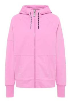 Elbsand Damen Kapuzen-Sweatjacke Malvina (DE/NL/SE/PL, Alphanumerisch, L, Regular, Regular, Pink Mauve) von Elbsand