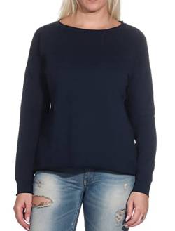 Elbsand Damen Sweatshirt ESWRiane Pullover mit Rückenprint 70509 00 Coldwater (787) L von Elbsand