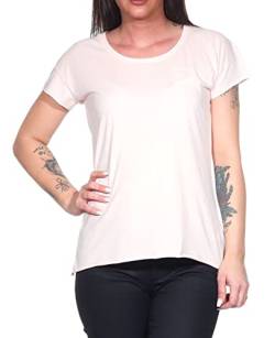 Elbsand Damen T-Shirt Ran 70127-00 Powder pink Mel. (585) XL von Elbsand