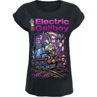 Electric Callboy T-Shirt - Choo Choo - S bis XXL - für Damen - Größe L - schwarz  - Lizenziertes Merchandise! von Electric Callboy