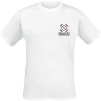 Electric Callboy T-Shirt - In Tekkno We Trust - S bis 3XL - für Männer - Größe XXL - weiß  - Lizenziertes Merchandise! von Electric Callboy