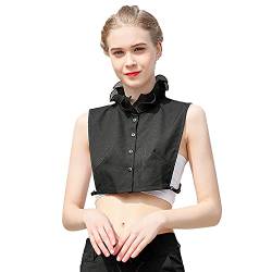 Elegtiskas Fake Collar Abnehmbarer Dickey Collar Half Shirt Blusenkragen Faux False Collar für Frauen von Elegtiskas