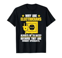 Elektroniker Elektroingenieur - Meister Elektro Elektriker T-Shirt von Elektriker Geschenke & Geschenkideen