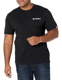 Element Herren Blazin Brust-T-Shirt, kurzärmelig Hemd, Flint schwarz, L von Element