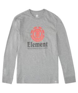 Element Herren Young Mens Short Sleeve Tee T-Shirt, Hellgrau Heather vertikal, Klein von Element