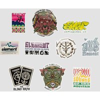 Element Seasonal Pack Sticker multicolor von Element