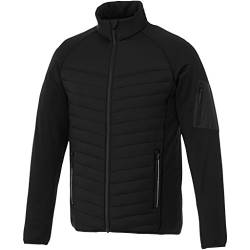 Elevate Banff Hybrid Insulated Jacket Men Schwarz Black M von Elevate