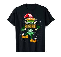 The Boyfriend Elf Lustiges Weihnachtsoutfit T-Shirt von Elf Christmas Matching Family Outfits