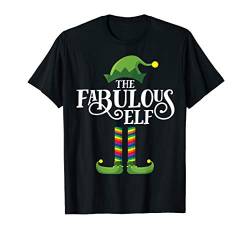 Fabulous Gay Elf Matching Family Group Christmas Party PJ T-Shirt von Elf Family Christmas Emporium