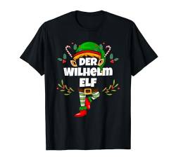 Wilhelm Elf Lustiges Weihnachts-Elf Herren Jungs T-Shirt von Elf Geschenk Weihnachten Outfit im Partnerlook