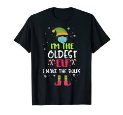 Ich bin der älteste Elf Ich mache die Regeln Family Matching Christma T-Shirt von Elf Matching Tees by RF212 Co.