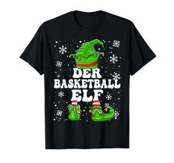 Basketball Elf Herren Design Weihnachten Elf Basketball T-Shirt von Elf Weihnachten Geschenke Im Elf Familien Outfit