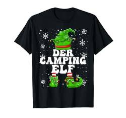 Camping Elf Herren Jungs Wohnmobil Elf Design Weihnachten T-Shirt von Elf Weihnachten Geschenke Im Elf Familien Outfit