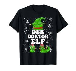 Doktor Elf Herren Design Weihnachten Elf Arzt T-Shirt von Elf Weihnachten Geschenke Im Elf Familien Outfit