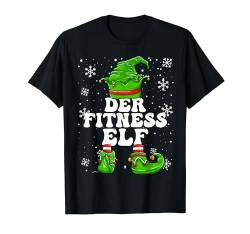 Fitness Elf Herren Sport Training Elf Fitness Weihnachten T-Shirt von Elf Weihnachten Geschenke Im Elf Familien Outfit