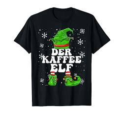 Kaffee Elf Herren Damen Elf Design Weihnachten T-Shirt von Elf Weihnachten Geschenke Im Elf Familien Outfit