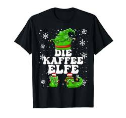 Kaffee Elfe Espresso Elf Weihnachten Barista Damen T-Shirt von Elf Weihnachten Geschenke Im Elf Familien Outfit