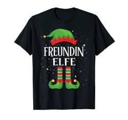 Freundin Elfe Outfit Weihnachten Familie Elf Christmas T-Shirt von Elf Weihnachts Tshirt Familien Outfit Elfe